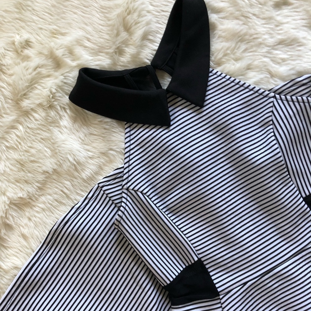 Striped Skater Dress